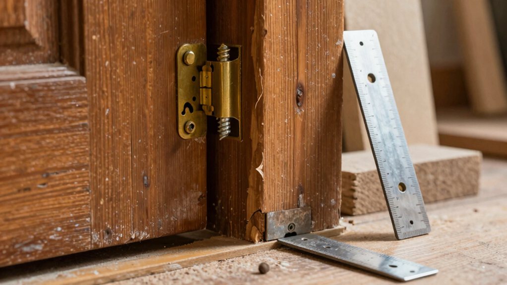 adjust door hinge alignment