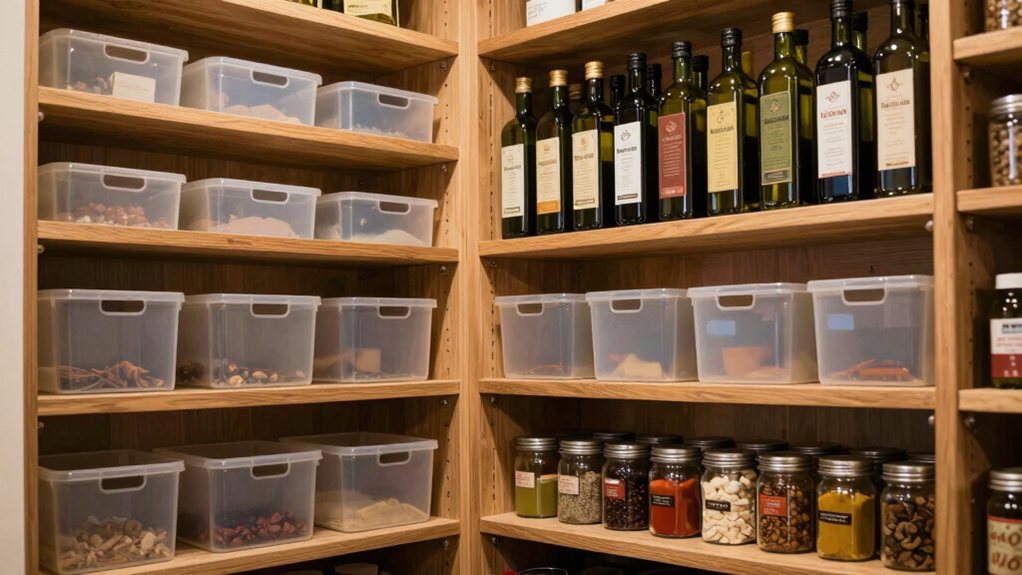 adjustable shelves reduce waste