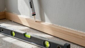 attach wainscoting to drywall