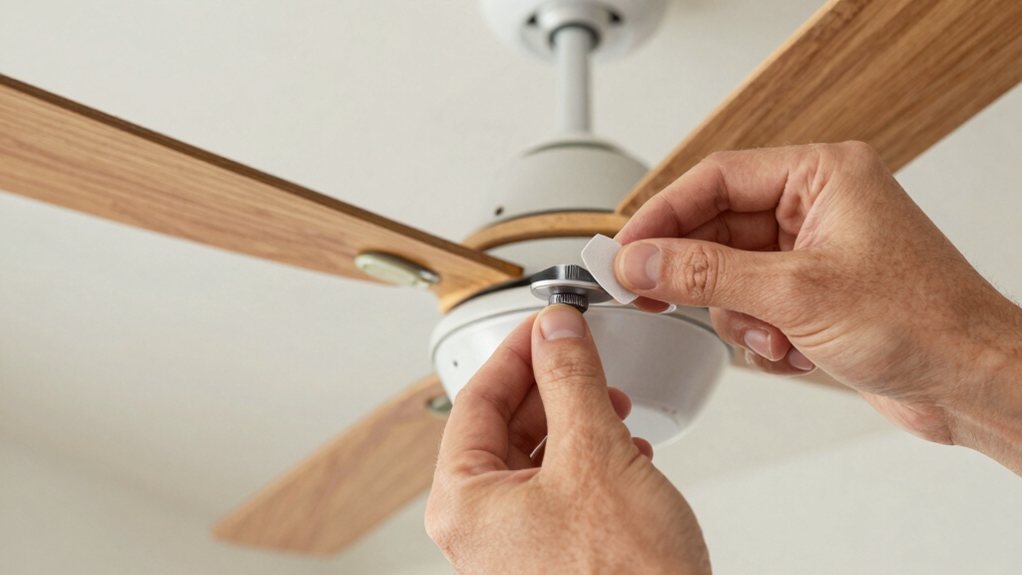 balance fan with weights