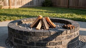 brick or paver firepit