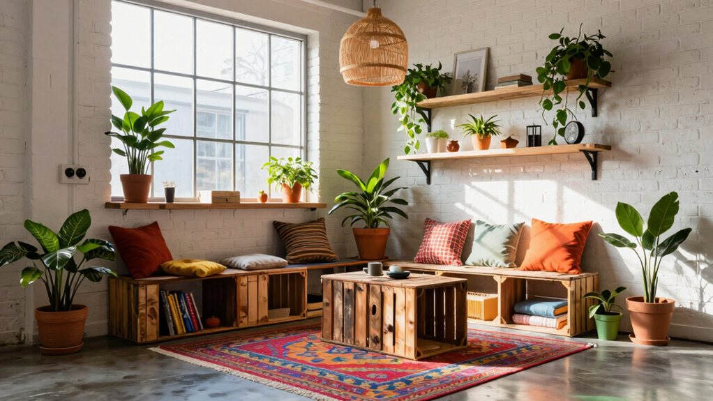 budget diy basement brightening