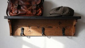 build coat rack shelf