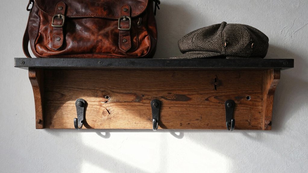 build coat rack shelf