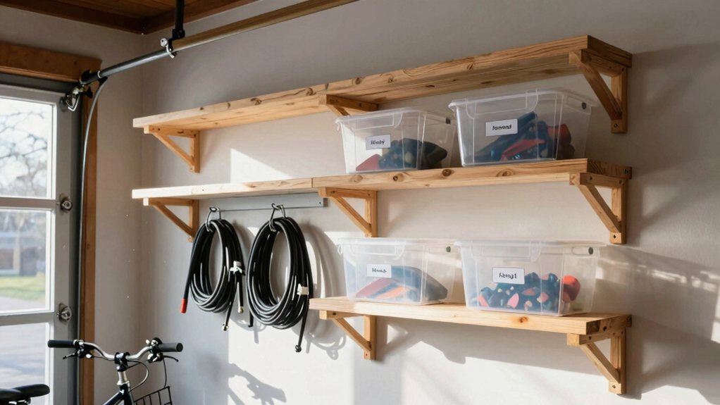 build garage overhead storage