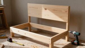 build simple wooden bed frame