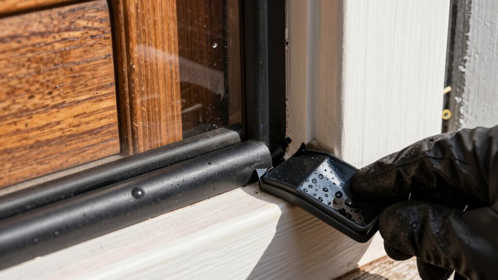caulk foam double flap sweep