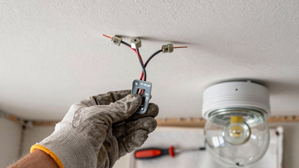 ceiling light replacement guide
