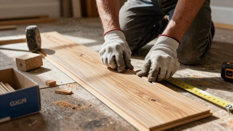 complete hardwood floor installation