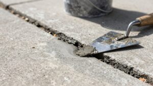 concrete driveway crack repair