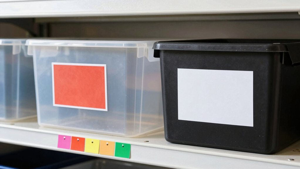 contrast placement tactile tabs