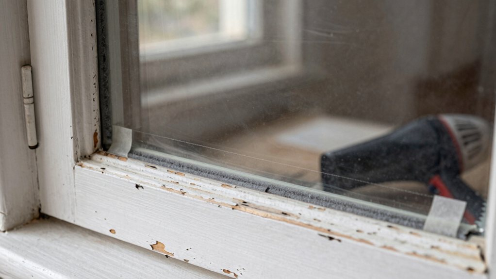diagnose drafty window leaks