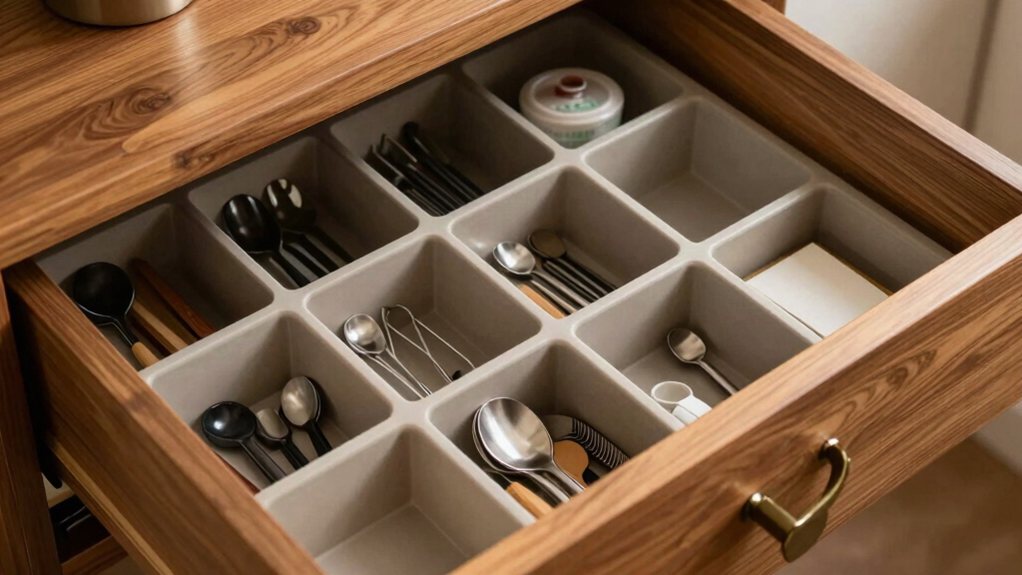 dividers transform messy drawers