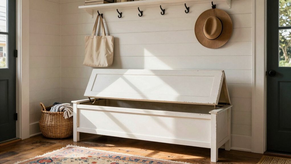 diy entryway bench storage