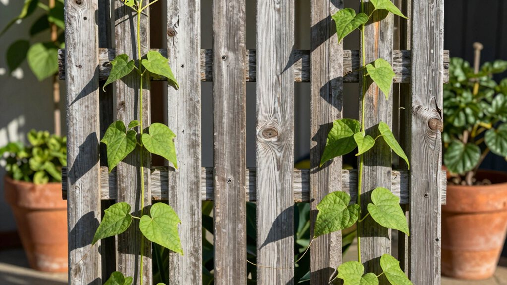 diy fence panel trellis