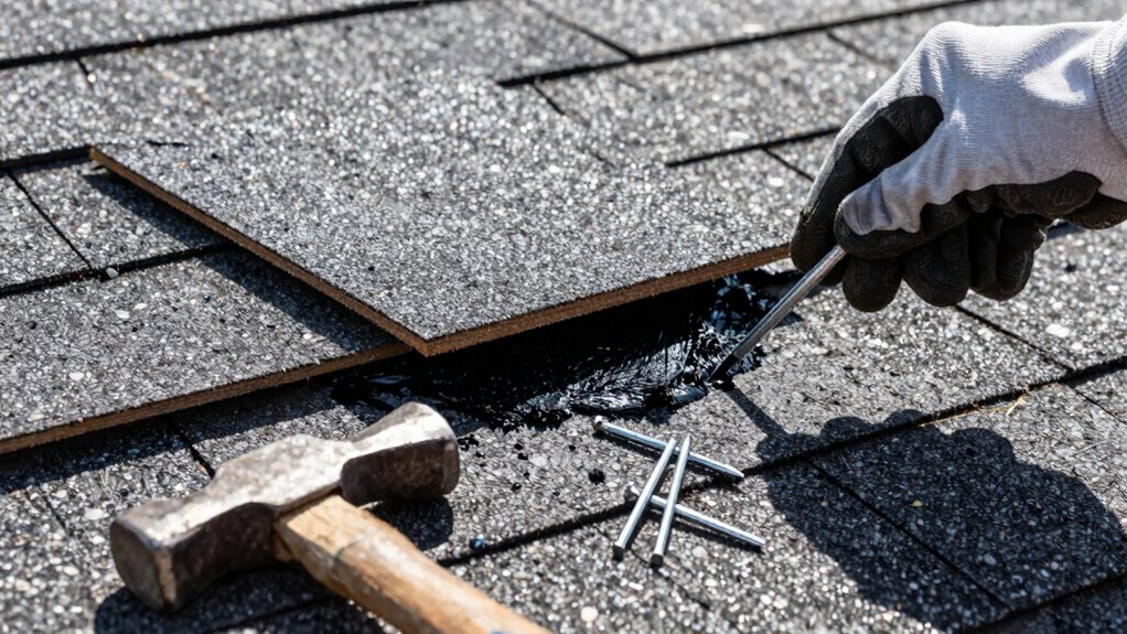 diy roof shingle replacement