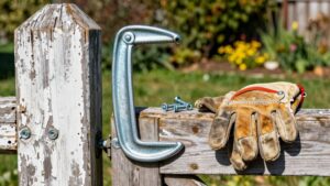 diy sagging gate repair