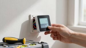 diy smart thermostat installation