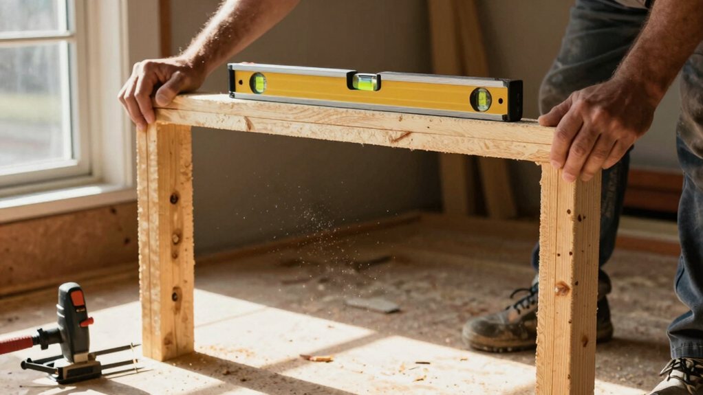 double 2x4 header jackstuds
