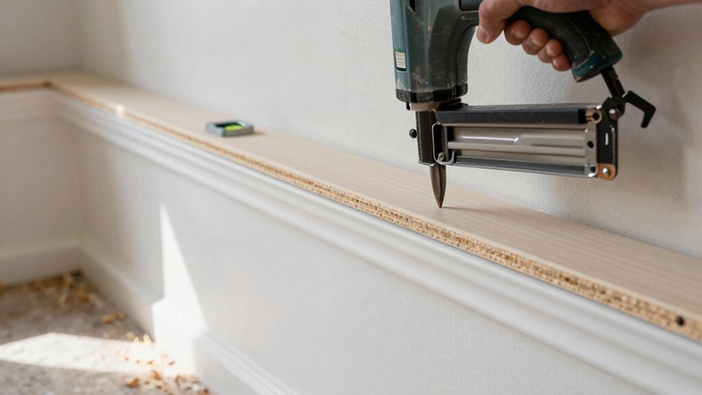 dry fit adhesive nails miters