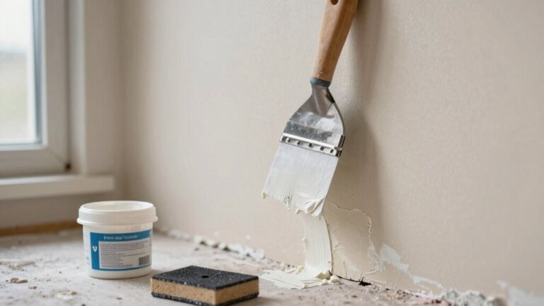fill sand prime drywall