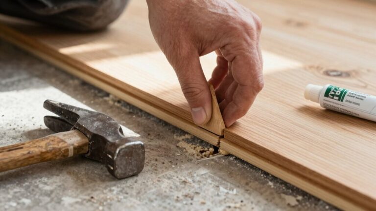fix squeaky hardwood floors