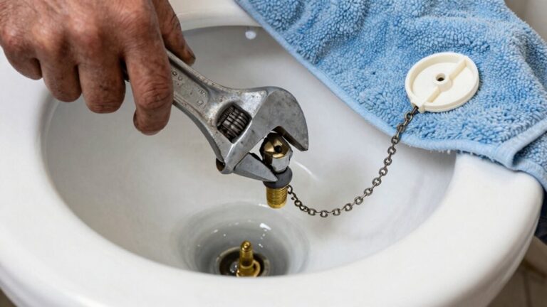 fixing a running toilet