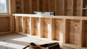 frame non load bearing interior wall