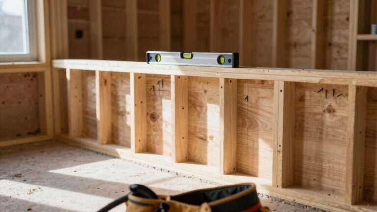 frame non load bearing interior wall