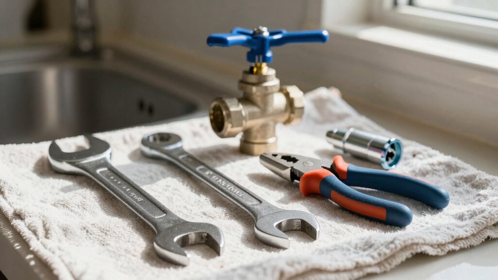 gather tools shut water