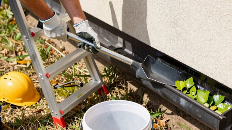 gutter cleaning safety guide