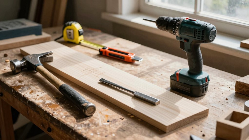 hammer drill measure maintain