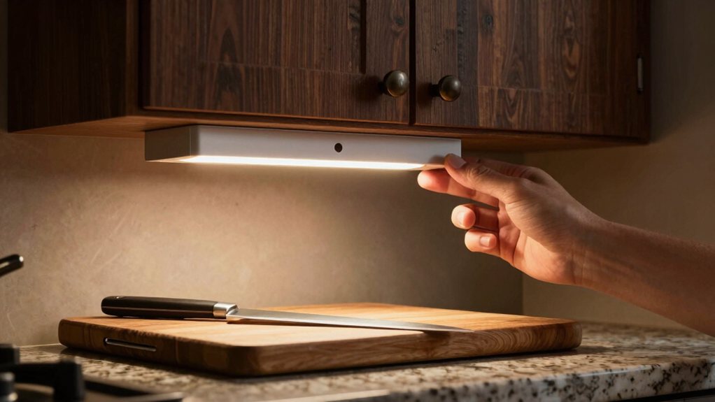 hands free energy saving kitchen lighting