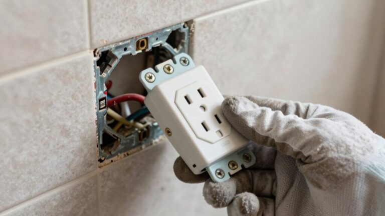 install bathroom kitchen gfci