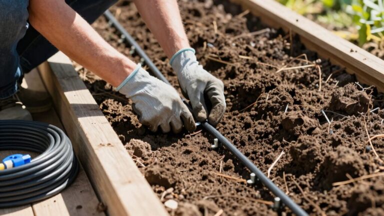 install drip irrigation system