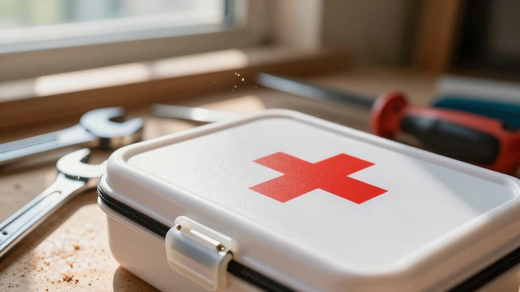 keep first aid kit stocked