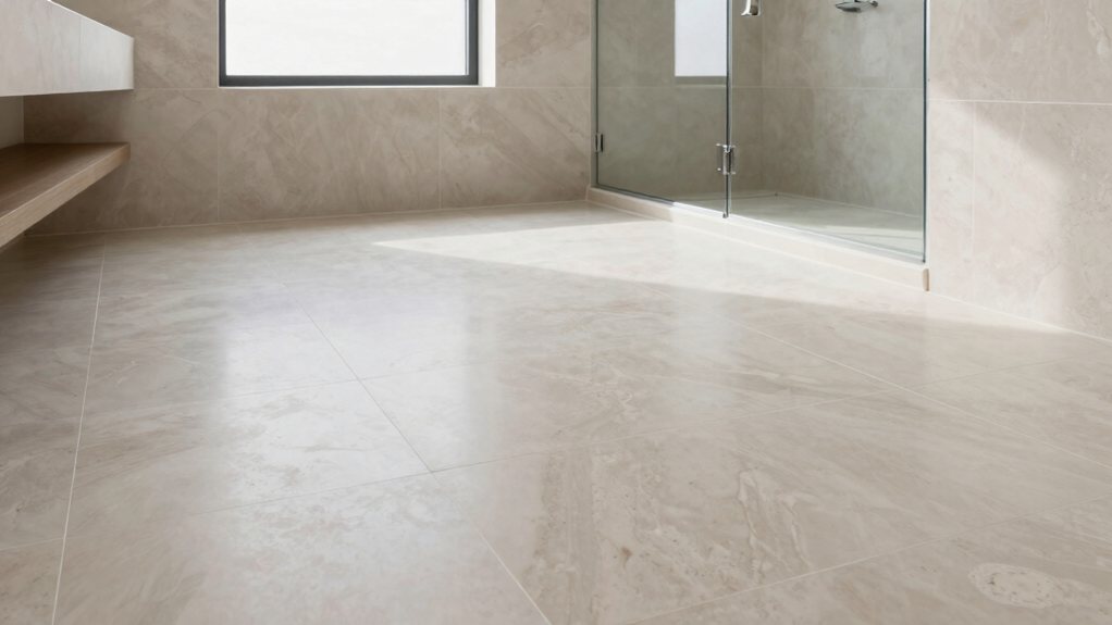 large tiles create openness