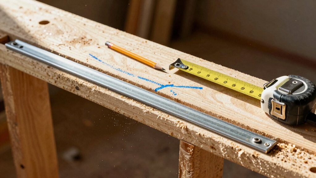 mark track alignment fasteners