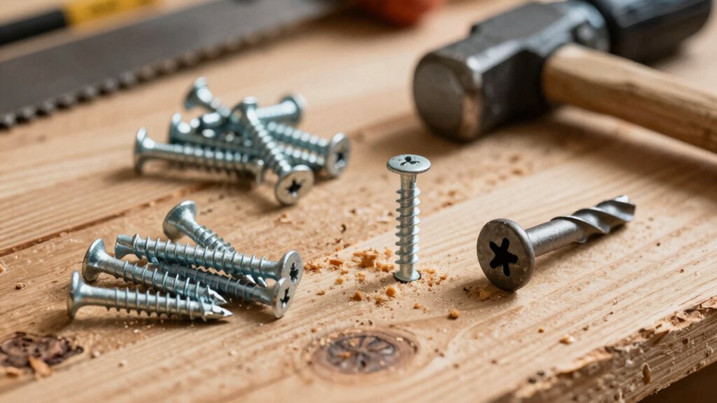 match fastener to material