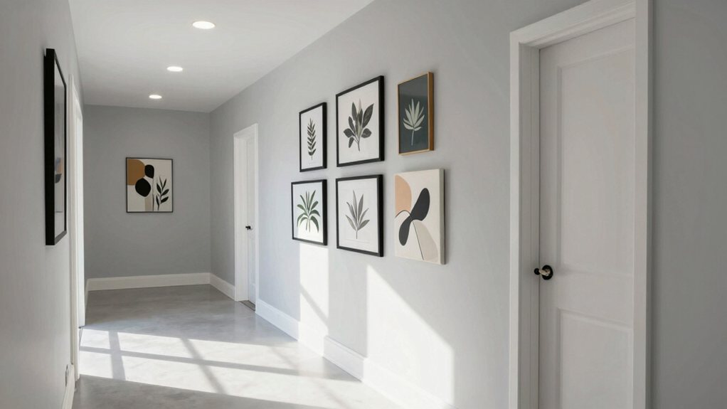 mess free low voc hallway painting