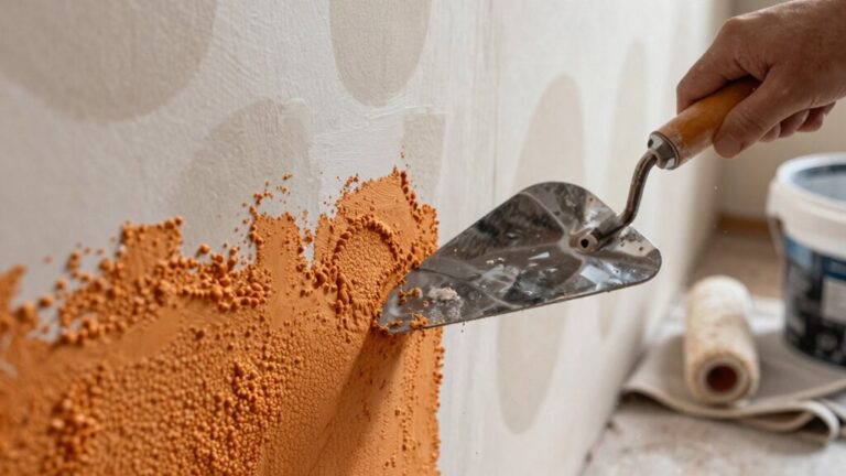 orange peel knockdown techniques