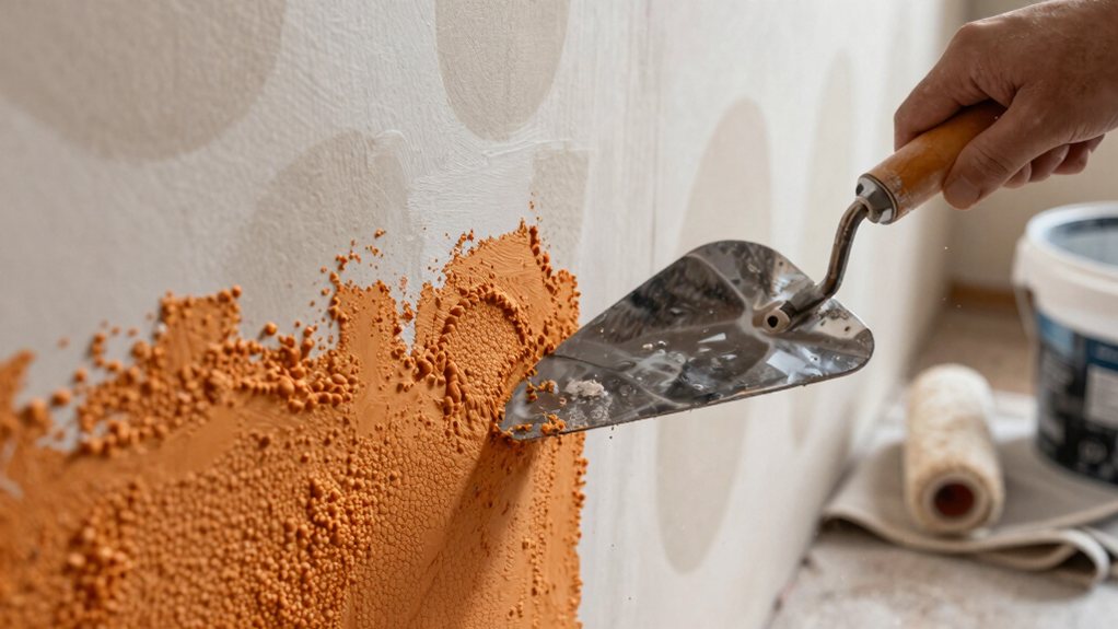 orange peel knockdown techniques