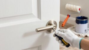 paint and hardware update