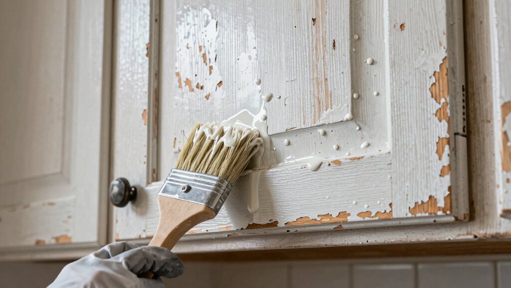 painting cabinets without sanding