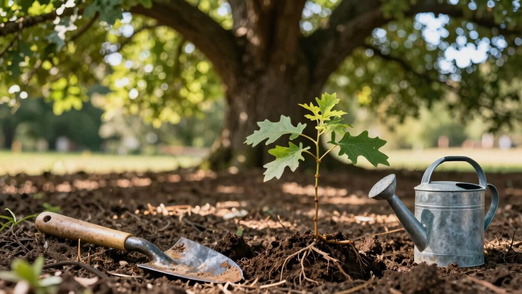 plant deciduous trees for shade