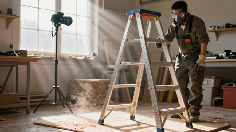 ppe dust ladder safety