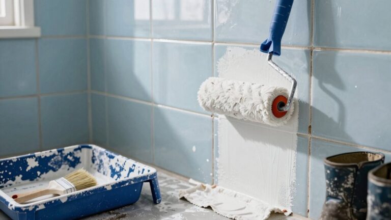 refresh bathroom floor tile