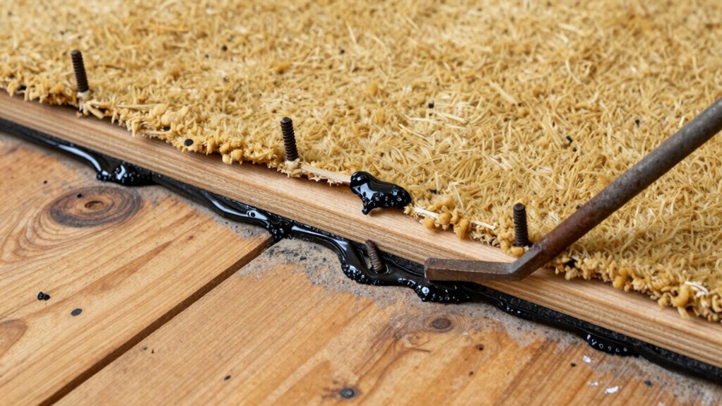 remove staples glue residue