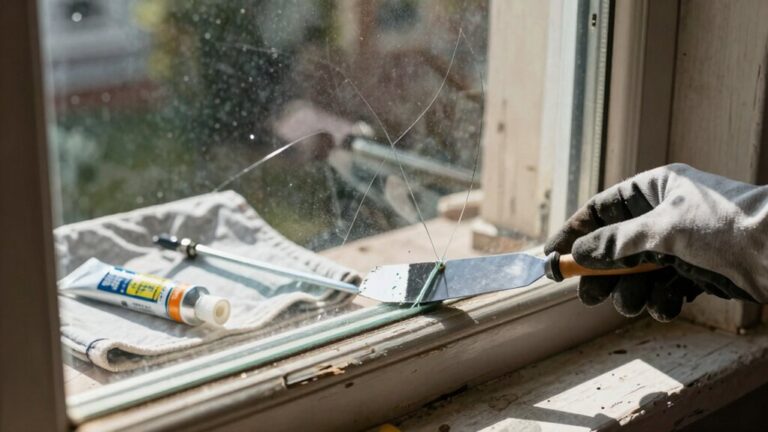 replace broken window pane