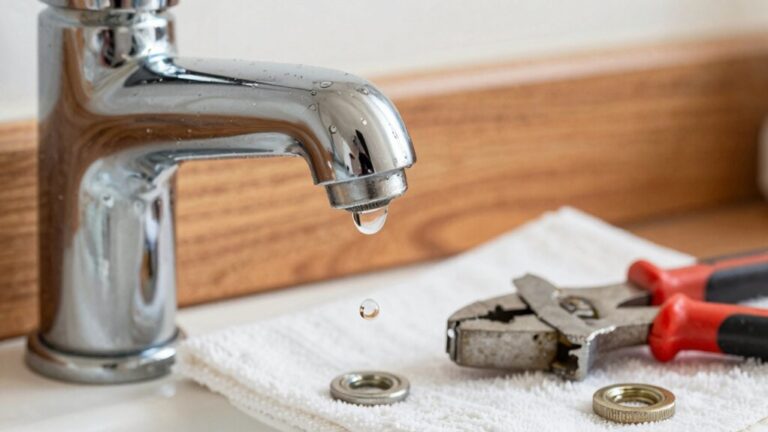 replace leaky sink tap